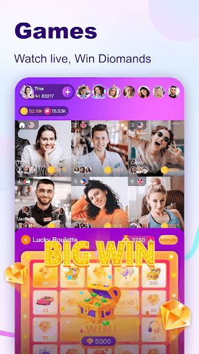 BuzzCast - Live Video Chat App screenshot