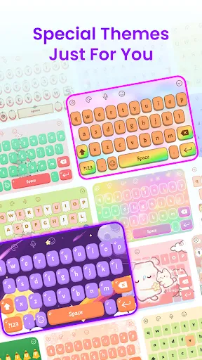 Keyboard Themes: Emoji & Fonts screenshot