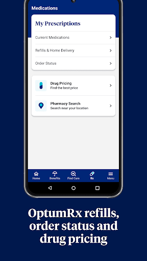 UnitedHealthcare screenshot