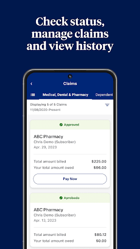 UnitedHealthcare screenshot