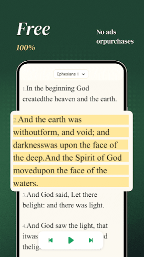 KJV Bible: Audio+Verse screenshot