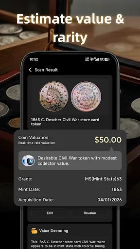 Rare Coin Checker - Scan &Snap screenshot