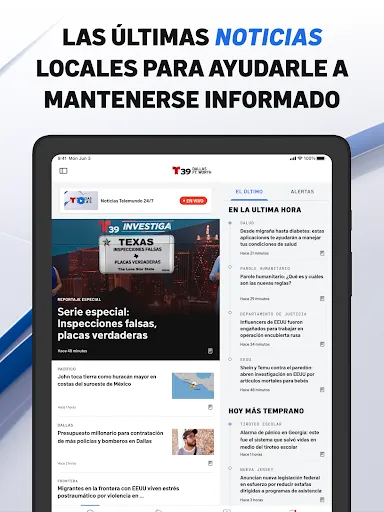 Telemundo 39: Dallas y TX screenshot