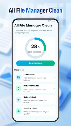 All File Manager Clean screenshot