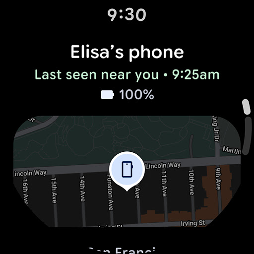 Google’s Find Hub screenshot