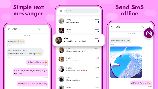 Messages - SMS Texting App screenshot
