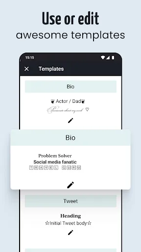 Letter Fonts - Stylish Text screenshot