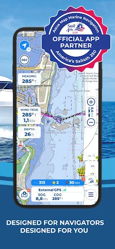 Aqua Map Boating screenshot
