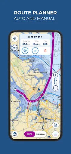 Aqua Map Boating screenshot