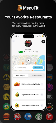 MenuFit - Healthy Eating Out screenshot