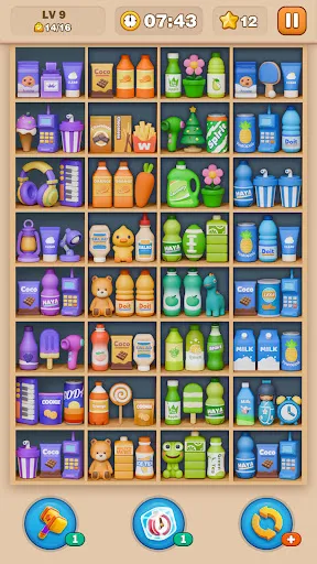 Goods Puzzle: 3D Sorting Games screenshot
