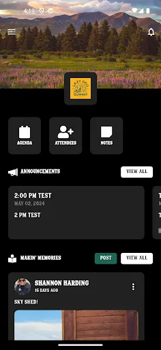 LD Events screenshot