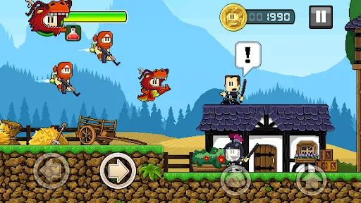 Dan the Man: Action Platformer screenshot