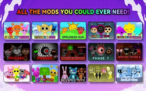 Sprunki: Funky Remix Beats screenshot