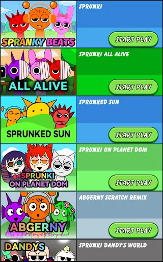Sprunki: Funky Remix Beats screenshot