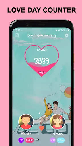 Been Love Memory -Love Counter screenshot