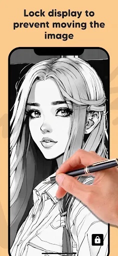 Lightbox draw - tracing paper screenshot