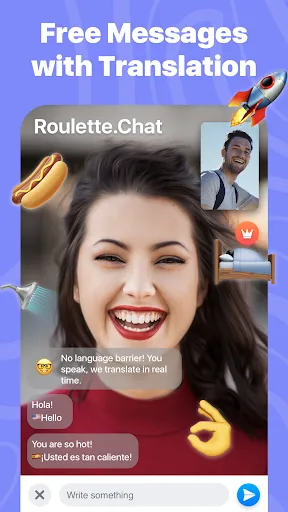 Roulette Chat Video Omegle Ome screenshot