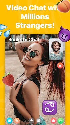Roulette Chat Video Omegle Ome screenshot