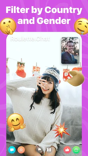 Roulette Chat Video Omegle Ome screenshot