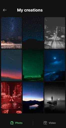 Night Camera Mode: Video Photo screenshot