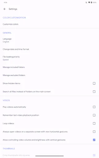 Fossify Gallery screenshot