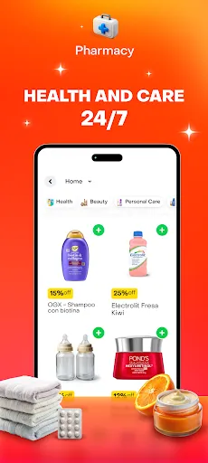 Rappi: Food Delivery, Grocery screenshot