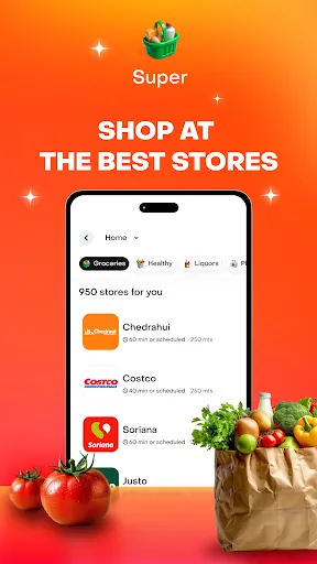 Rappi: Food Delivery, Grocery screenshot