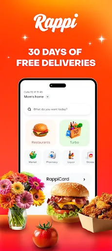 Rappi: Food Delivery, Grocery screenshot