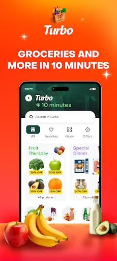 Rappi: Food Delivery, Grocery screenshot