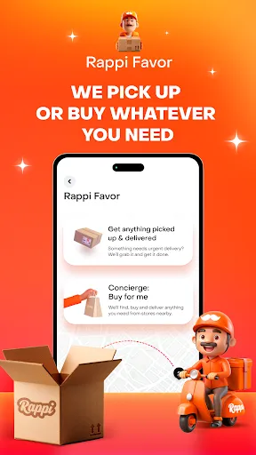Rappi: Food Delivery, Grocery screenshot