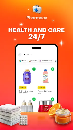 Rappi: Food Delivery, Grocery screenshot