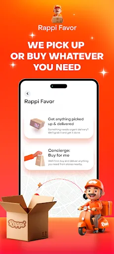 Rappi: Food Delivery, Grocery screenshot