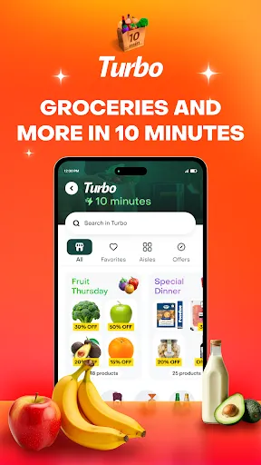 Rappi: Food Delivery, Grocery screenshot