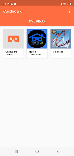 Cardboard screenshot