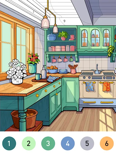 Dream Home Coloring book screenshot