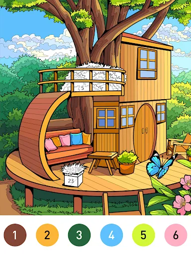 Dream Home Coloring book screenshot