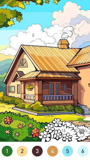 Dream Home Coloring book screenshot