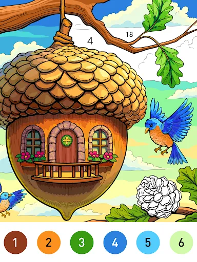 Dream Home Coloring book screenshot