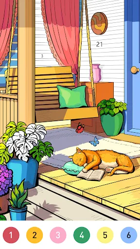 Dream Home Coloring book screenshot