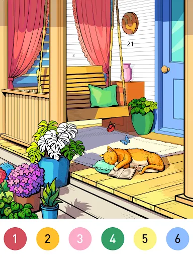 Dream Home Coloring book screenshot