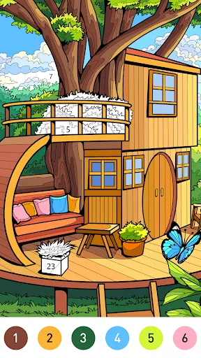 Dream Home Coloring book screenshot