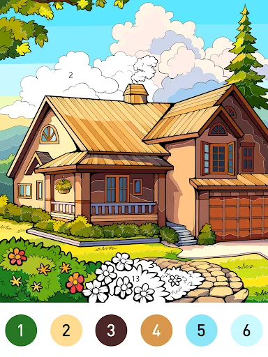 Dream Home Coloring book screenshot