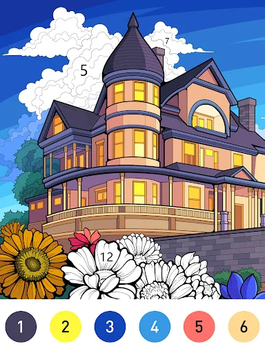 Dream Home Coloring book screenshot