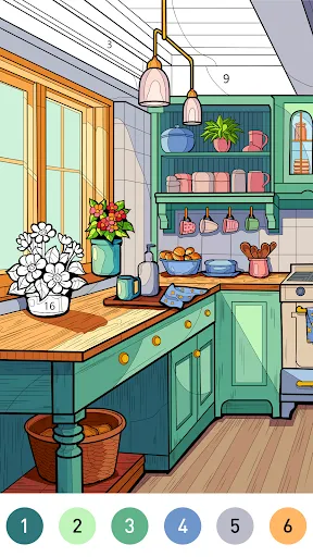 Dream Home Coloring book screenshot