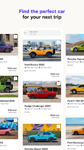 Turo — Car rental marketplace screenshot