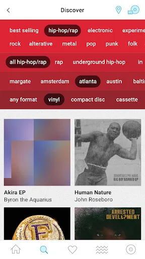 Bandcamp screenshot