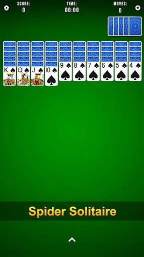 Spider Solitaire screenshot
