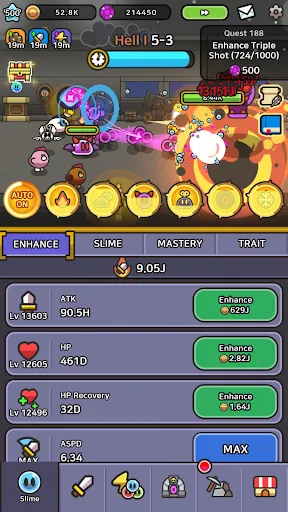 Legend of Slime: Idle RPG War screenshot