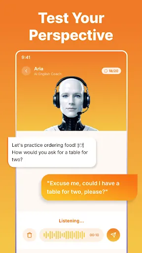 Linguza: AI English Tutor screenshot